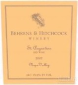Behrens & Hitchcock Winery St. Augustine, Napa Valley, USA