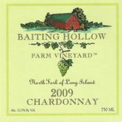 誘谷霞多麗干白葡萄酒(Baiting Hollow Farm Vineyard Chardonnay, New York, USA)