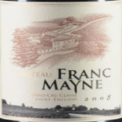 富美諾酒莊紅葡萄酒(Chateau Franc-Mayne, Saint Emilion Grand Cru, France)