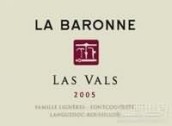 利訥雷斯家族寶妮瓦爾斯干紅葡萄酒(Famille Ligneres La Baronne 'Las Vals' Rouge, Vin de Pays d'Hauterive, France)