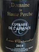 上佩什酒莊馮特內(nèi)萊斯白葡萄酒(Domaine de Haute Perche Les Fontenelles, Coteaux de l'Aubance, France)