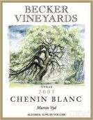 貝克白詩(shī)南干白葡萄酒(Becker Vineyards Chenin Blanc, Texas, USA)