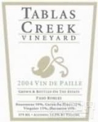 塔灣派樂甜白葡萄酒(Tablas Creek Esprit Vin de Paille, Paso Robles, USA)