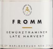 芙朗酒庄晚收琼瑶浆甜白葡萄酒(Fromm Late Harvest Gewurztraminer, Marlborough, New Zealand)