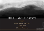 希爾家族酒莊克拉克園西拉干紅葡萄酒(Hill Family Estate Clarke Vineyard Syrah, Napa Valley, USA)