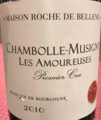 羅斯德貝愛侶園（香波-慕西尼一級園）紅葡萄酒(Maison Roche de Bellene Les Amoureuses, Chambolle-Musigny Premier Cru, France)