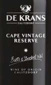 懸崖酒莊珍藏年份波特(De Krans Vintage Reserve Port, Calitzdorp, South Africa)