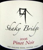 沙基橋黑皮諾干紅葡萄酒(Shaky Bridge Pinot Noir, Central Otago, New Zealand)