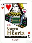 卢卡斯乐文红心皇后梅洛干红葡萄酒(Lucas & Lewellen Vineyards Queen of Hearts Merlot, Santa Barbara County, USA)