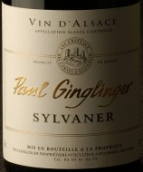 保羅琴格林西萬尼干白葡萄酒(Domaine Paul Ginglinger Sylvaner, Alsace, France)