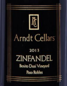 阿恩特酒莊本尼托杜斯園仙粉黛干紅葡萄酒(Arndt Cellars Benito Dusi Vineyard Zinfandel, Paso Robles, USA)