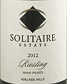 纸牌酒庄雷司令干白葡萄酒(Solitaire Estate Riesling, Adelaide Hills, Australia)