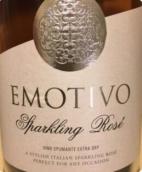 埃莫迪珀桃红起泡酒(Emotivo Sparkling Rose, Vino d'Italia, Italy)