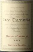 卡帝娜DV馬爾貝克歌海娜混釀干紅葡萄酒(Bodega Catena Zapata DV Catena Malbec-Grenache, Mendoza, Argentina)