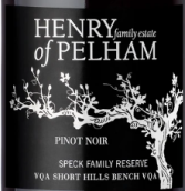 亨利佩勒姆家族斯貝克珍藏黑皮諾紅葡萄酒(Henry of Pelham Family Estate Speck Family Reserve Pinot Noir, Short Hills Bench, Canada)