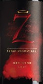 七宗罪紅葡萄酒(Seven Deadly Wines Red, Lodi, USA)