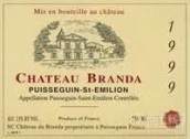 布朗達酒莊干紅葡萄酒(Chateau Branda, Puisseguin-Saint-Emilion, France)