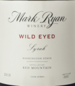 馬克瑞安酒莊狂熱西拉紅葡萄酒(Mark Ryan Winery Wild Eyed Syrah, Red Mountain, USA)