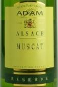 J.B.亞當珍藏麝香干白葡萄酒(Jean-Baptiste Adam Reserve Muscat, Alsace, France)