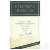 肯尼菲克酒莊赤霞珠干紅葡萄酒(Kenefick Ranch Cabernet Sauvignon, Napa Valley, USA)