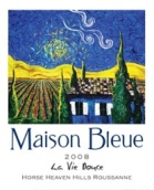 藍色“生活”胡珊甜白葡萄酒(Maison Bleue La Vie Douce Roussanne, Horse Heaven Hills, USA)