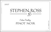 斯蒂芬羅斯伊蒂恩園黑皮諾紅葡萄酒（圣路易斯奧比波斯）(Stephen Ross Edna Valley Pinot Noir, San Luis Obispo, USA)