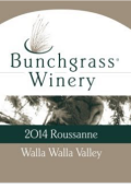 禾草瑚珊白葡萄酒(Bunchgrass Winery Roussanne, Walla Walla Valley, USA)