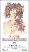 克里韋利卡斯塔尼奧蒙法拉托露詩干紅葡萄酒(Crivelli Ruche di Castagnole Monferrato, Piedmont, Italy)