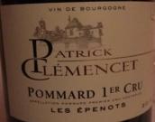 克萊門切特酒莊愛皮思諾干紅葡萄酒(Domaine Patrick Clemencet Les Epesnots, Pommard 1er Cru, France)