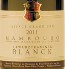 布蘭克曼堡特級園瓊瑤漿甜白葡萄酒(Domaine Paul Blanck Mambourg Grand Cru Gewurztraminer, Alsace, France)