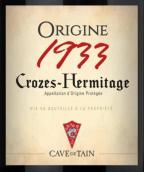 坦恩酒莊起源1933克羅茲-埃米塔日紅葡萄酒(Cave de Tain Origine 1933, Crozes Hermitage, France)