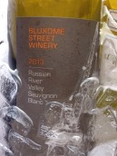 布魯索姆路長相思干白葡萄酒(Bluxome Street Sauvignon Blanc, Russian River Valley, USA)