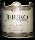 杰里科酒莊黑皮諾干紅葡萄酒(Jeriko Estate Pinot Noir, Mendocino, USA)