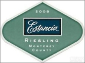 埃斯坦西亞雷司令干白葡萄酒(Estancia Estates Riesling, Monterey County, USA)