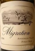 杜克霍恩“遷徙”黑皮諾干紅葡萄酒(Duckhorn Vineyards Migration Pinot Noir, Anderson Valley, USA)