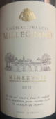 法蘭西堡米格朗紅葡萄酒(Chateau Frances Millegrand, Minervois, France)