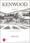 金舞珍藏梅洛干紅葡萄酒(Kenwood Vineyards Reserve Merlot, Sonoma County, USA)