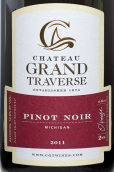 穿越酒莊黑皮諾干紅葡萄酒(Chateau Grand Traverse Pinot Noir, Old Mission Peninsula, USA)