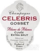 哥塞歡慶白中白超天然香檳(Champagne Gosset Celebris Blanc de Blancs Extra Brut, Champagne, France)