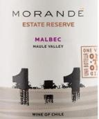 莫任得莊園珍藏馬爾貝克干紅葡萄酒(Morande Estate Reserve Malbec, Maule Valley, Chile)