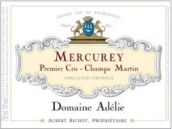 阿爾伯特·畢修阿德利馬丁場紅葡萄酒(Albert Bichot Domaine Adelie Champs Martin, Mercurey Premier Cru, France)