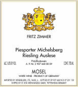 弗里茨齊默米歇爾堡精選雷司令甜白葡萄酒(Fritz Zimmer Piesporter Michelsberg Riesling Auslese, Mosel, Germany)