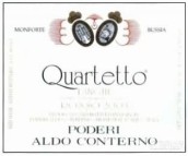 阿爾多·孔特諾酒莊四重奏紅葡萄酒(Poderi Aldo Conterno Quartetto Rosso, Langhe, Italy)