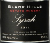 黑巖山西拉干紅葡萄酒(Black Hills Estate Winery Syrah, British Columbia, Canada)