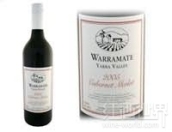 華來(lái)美白標(biāo)赤霞珠梅洛干紅葡萄酒(Warramate White Label Cabernet Merlot, Yarra Valley, Australia)