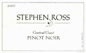 斯蒂芬羅斯中央海岸黑皮諾紅葡萄酒(Stephen Ross Central Coast Pinot Noir, California, USA)