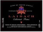 萊巴赫品麗珠干紅葡萄酒(Laibach Cabernet Franc, Stellenbosch, South Africa)