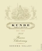 昆德珍藏系列霞多麗干白葡萄酒(Kunde Family Winery Reserve Chardonnay, Sonoma Valley, USA)