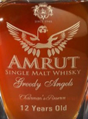 阿慕貪婪天使莊主珍藏12年單一麥芽威士忌(Amrut Greedy Angels Chairman's Reserve 12 Years Old Single Malt Whisky, Bangalore, India)