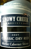 雪溪梅洛-赤霞珠-西拉混釀干紅葡萄酒(Snowy Creek Merlot-Cabernet-Shiraz, North East Victoria, Australia)